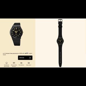 Swatch “Golden Tac” Watch